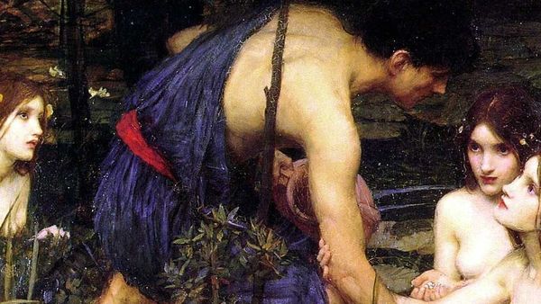 Waterhouse Hylas And The Nymphs Manchester Art Gallery 1896
