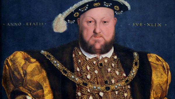 Portrait Of Henry Viii Of England Holbein