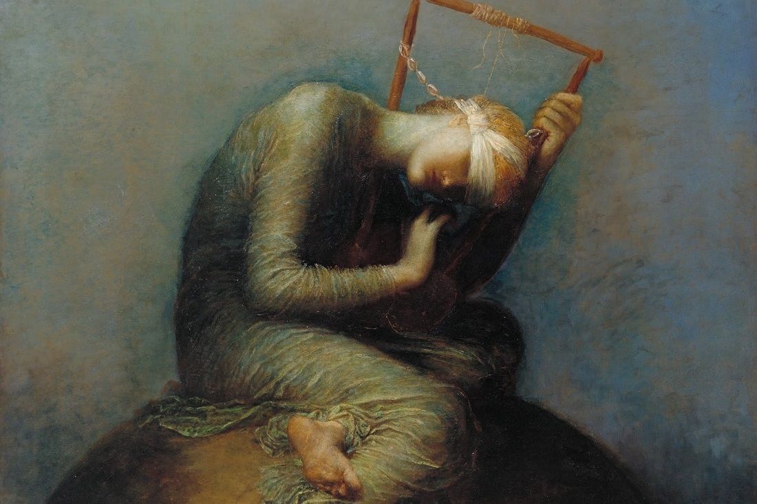 Assistants And George Frederic Watts Hope Google Art Project
