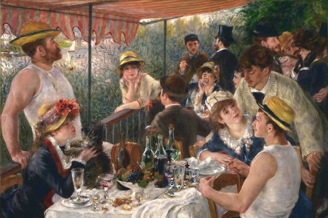 1100px Pierre Auguste Renoir Luncheon Of The Boating Party Google Art Project