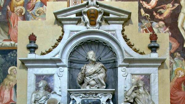 Tomb of Galileo, Florence, Italy