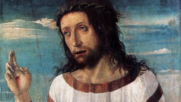 Giovanni Bellini Blessing Christ Wga1635
