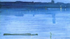 James Mcneill Whistler Nocturne En Bleu Et Argent