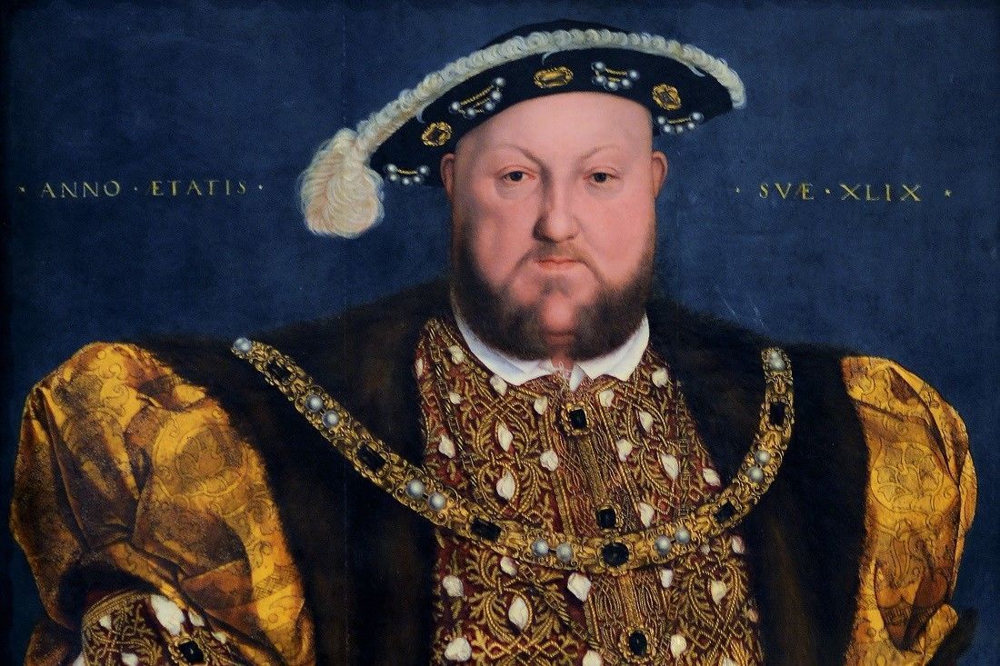 Portrait Of Henry Viii Of England Holbein