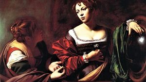 Martha And Mary Caravaggio