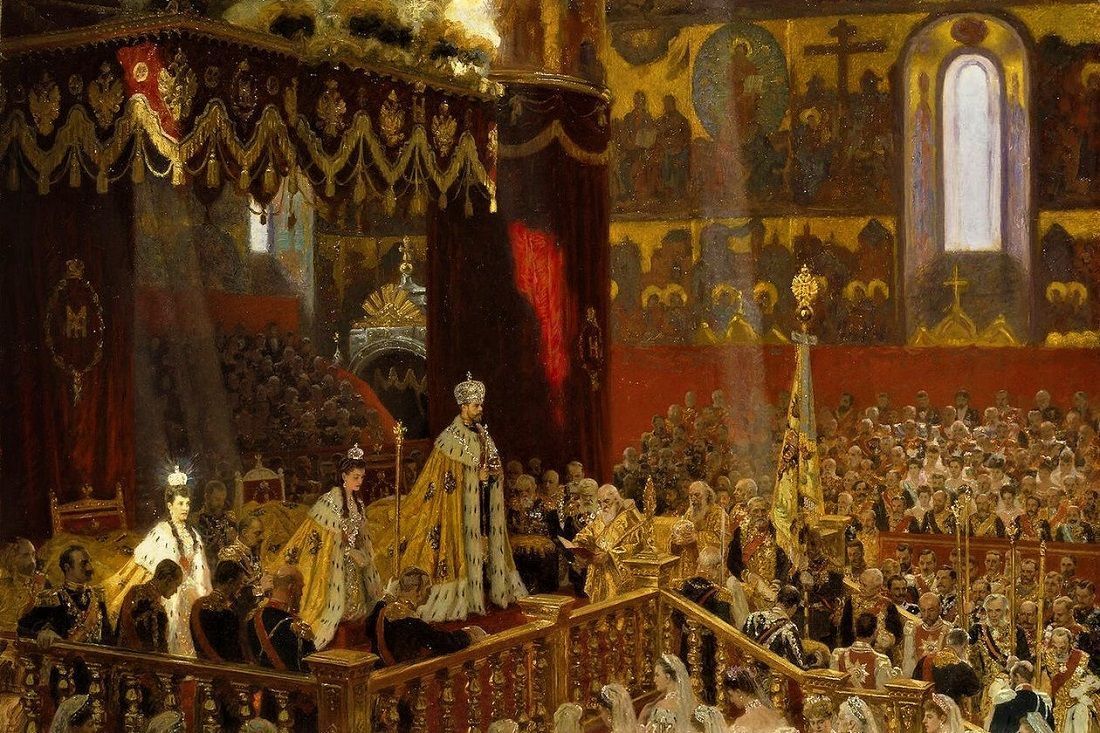 Coronation Of Nicholas Ii By L