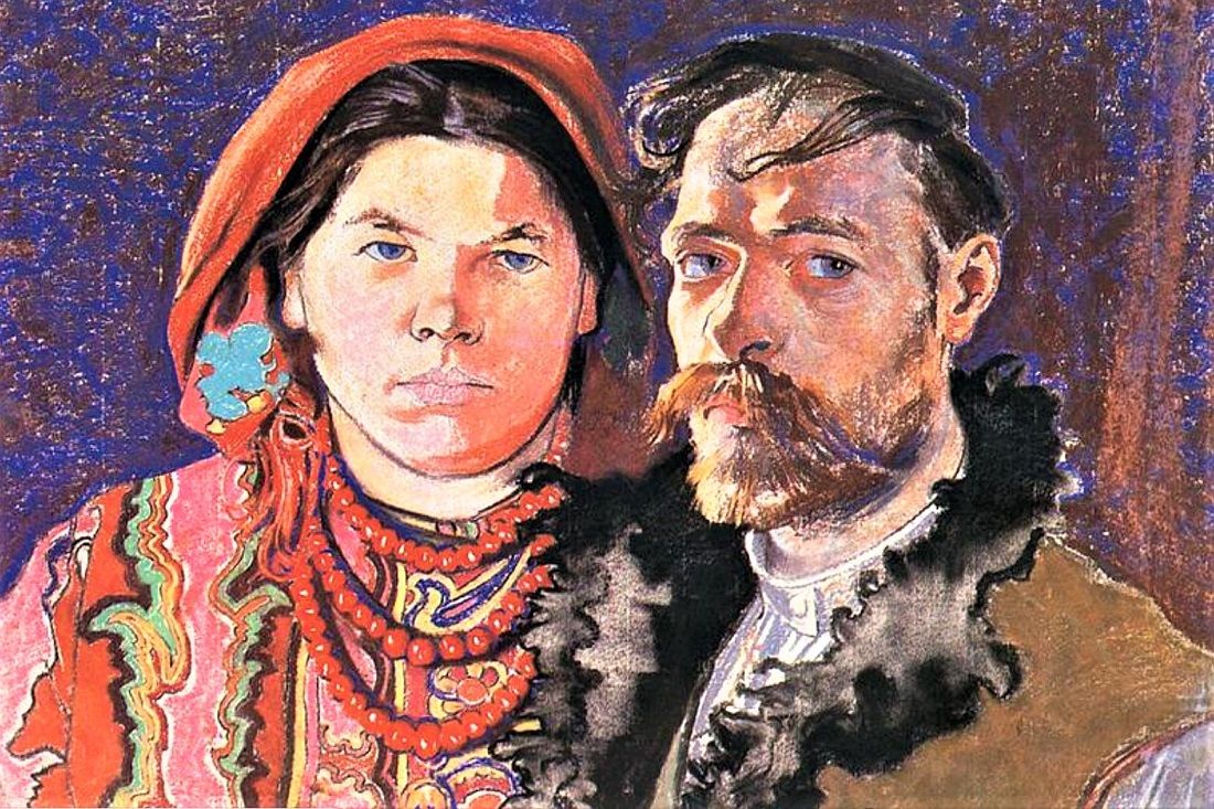Wyspianski Portrait With Wife