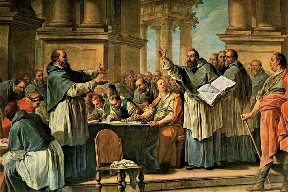 Van Loo Augustine Debating The Donatists