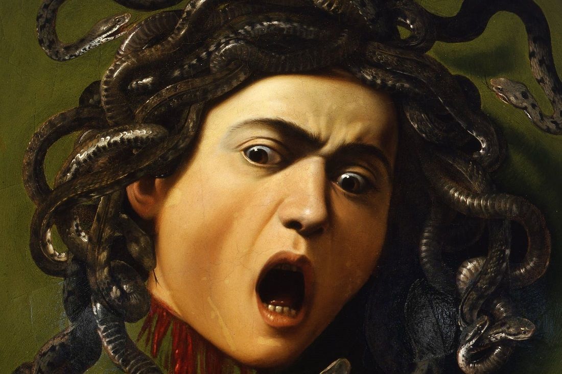 Stare Medusa Caravaggio
