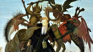The Torment Of Saint Anthony Michelangelo