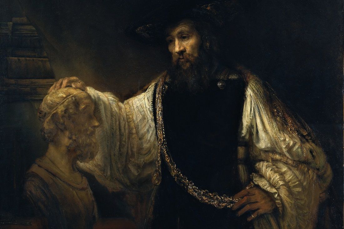 Rembrandt Aristotle With A Bust Of Homer Google Art Project