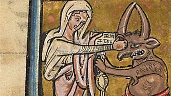 Mary Punching Devil
