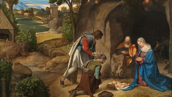 1466px Giorgione Adoration Of The Shepherds National Gallery Of Art