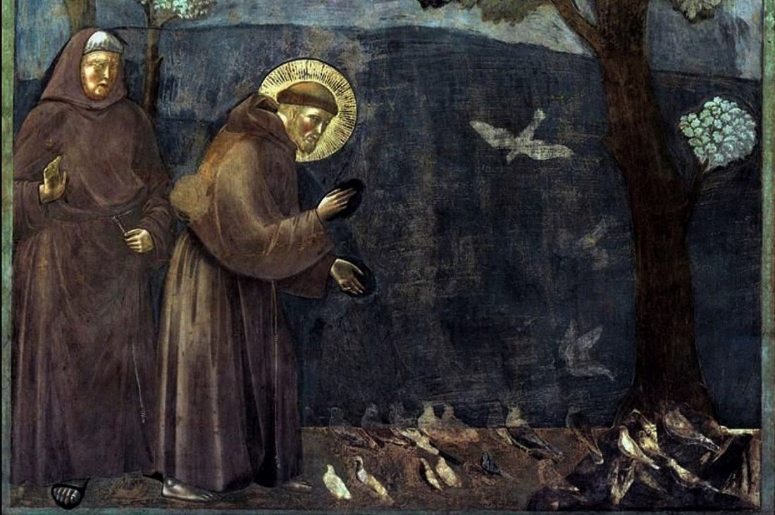 Giotto Sermon To The Birds