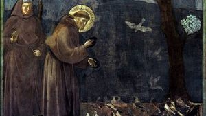 Giotto Sermon To The Birds