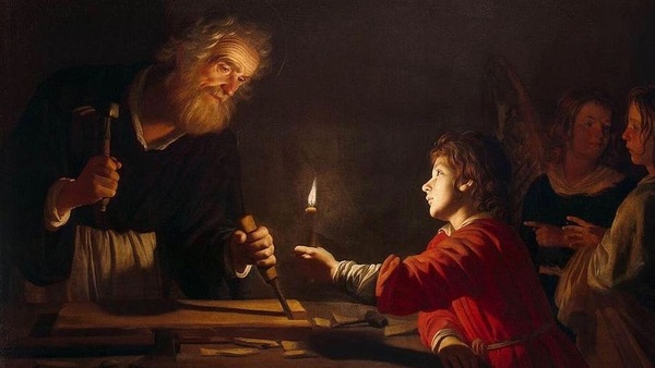Gerrit Van Honthorst Childhood Of Christ Wga11656