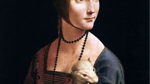 Lady With An Ermine Da Vinci