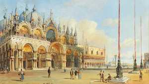 Carlo Grubacs Venice The Basilica Of Saint Mark