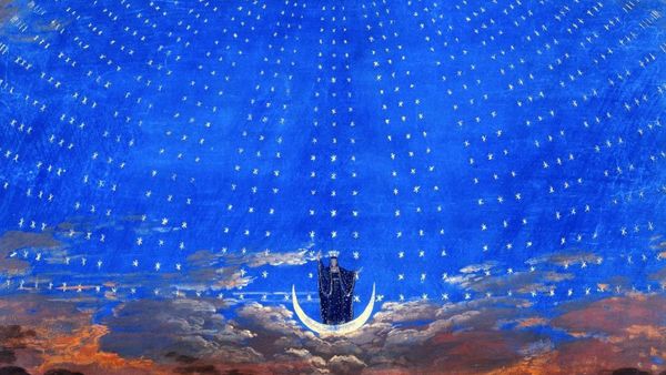 1100 Painting For Mozart Set Of Magic Flute