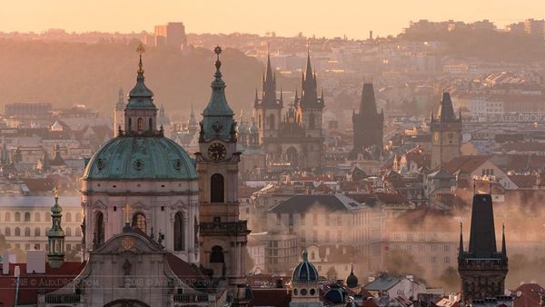 1100 View Of Prague