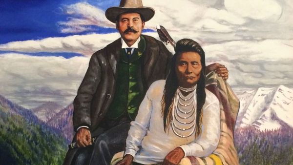 1100px Painting Of Starr Jacob Maxwell And Chief Joseph