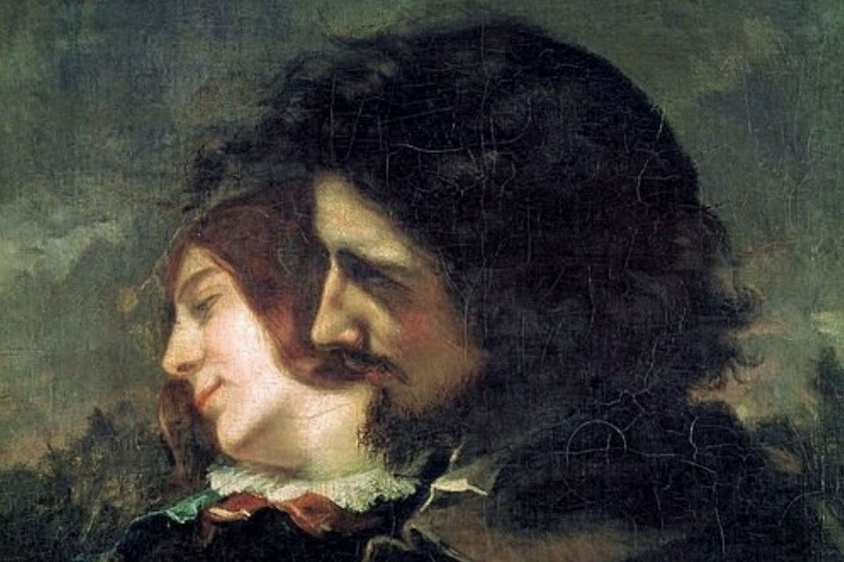 1500 Courbet Lovers In The Country