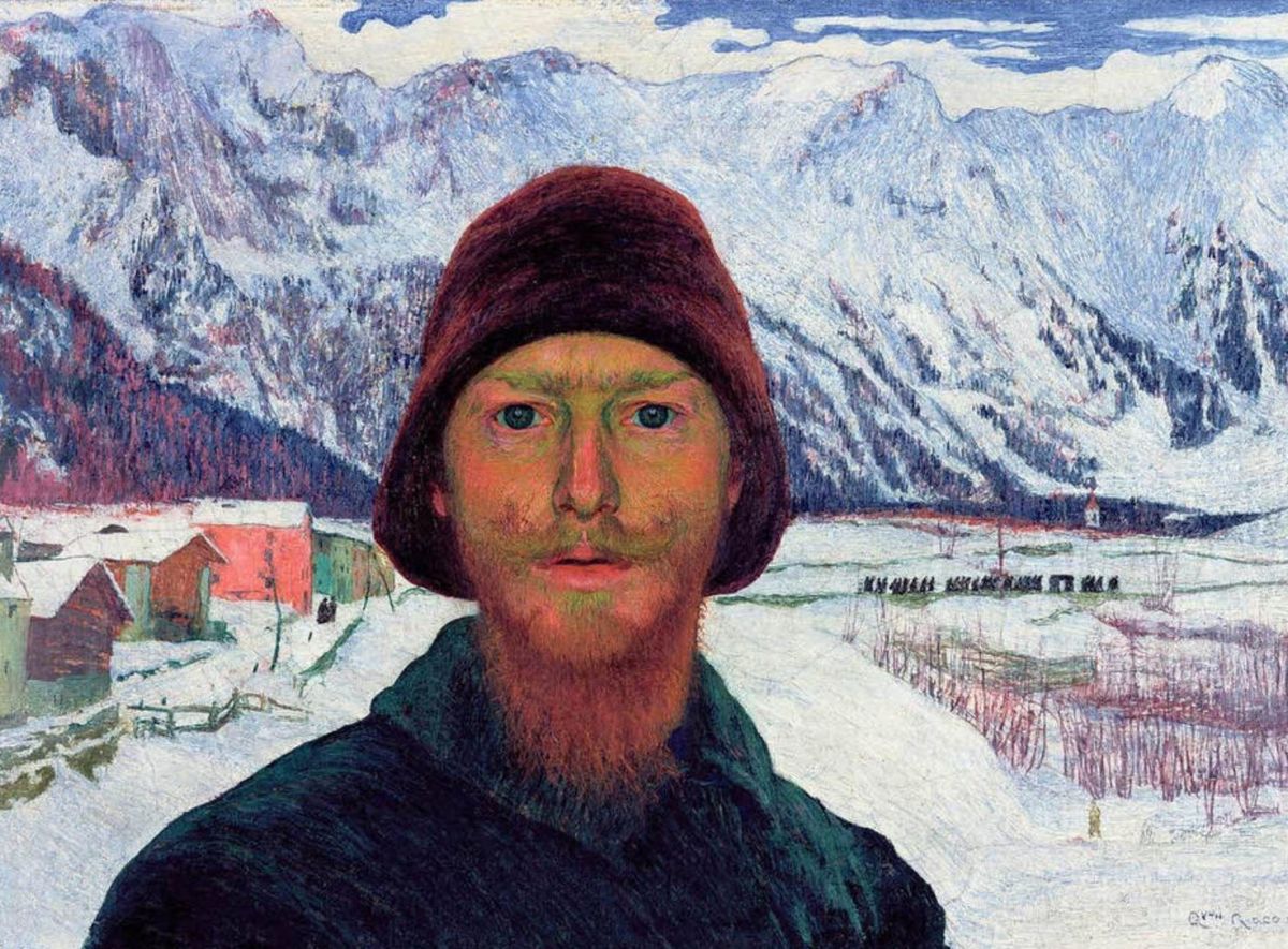 Giovanni Giacometti Self Portrait 1899