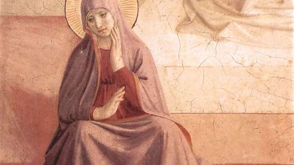 1500 Fran Angelico Christ Mocked Detail