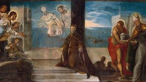 Doge Alvise Mocenigo 1507 1577 Presented To The Redeemer Met Dt216453 Copy