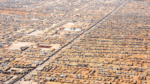 1280px An Aerial View Of The Za Atri Refugee Camp