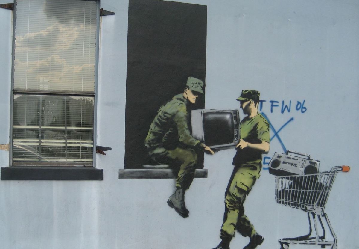 Banksy Looters