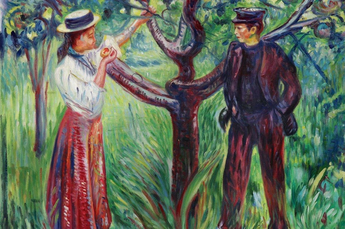 1700 Edvard Munch Adam And Eve 1928