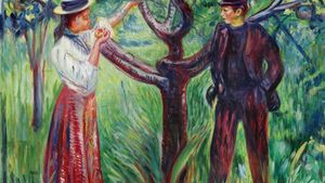 1700 Edvard Munch Adam And Eve 1928
