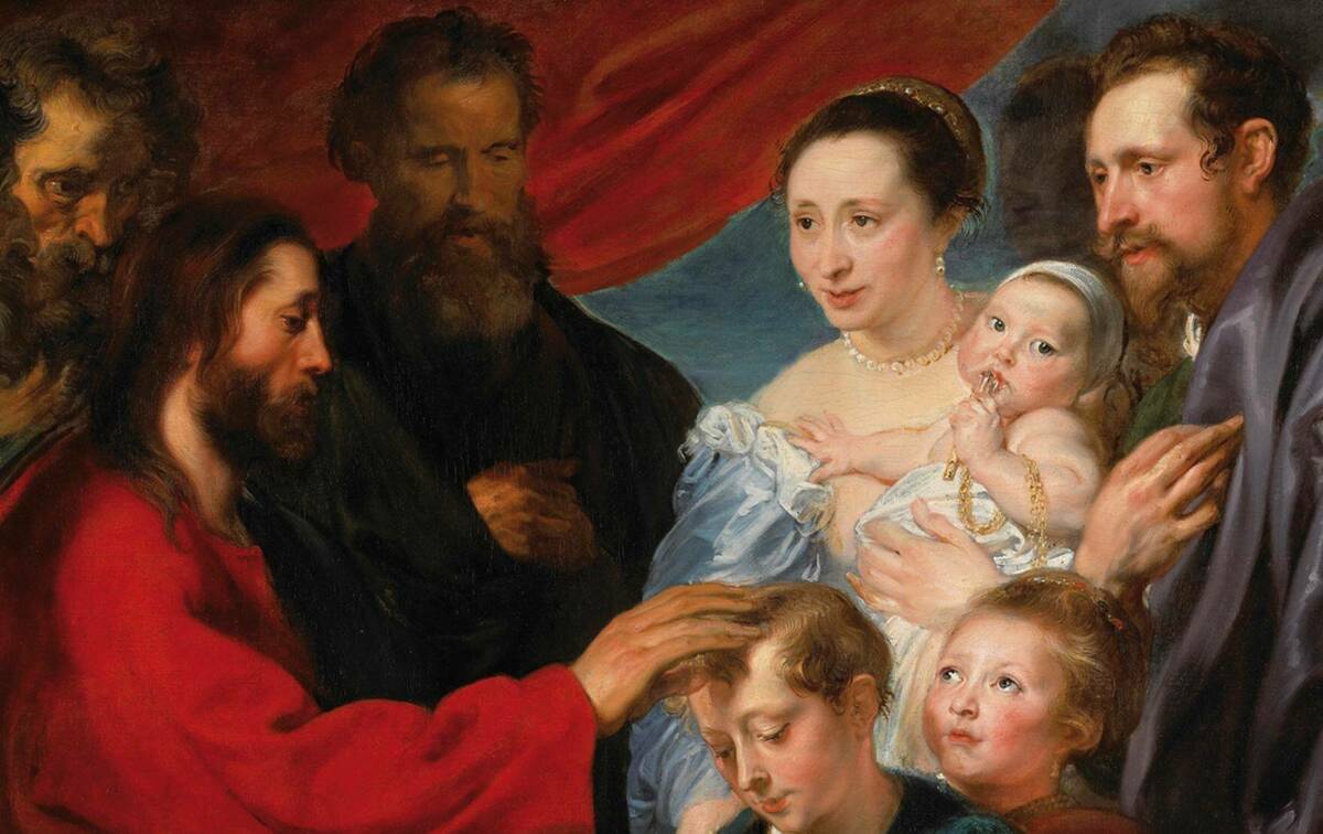 Suffer Little Children Van Dyck