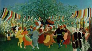 1700px Henri Rousseau French A Centennial Of Independence Google Art Project