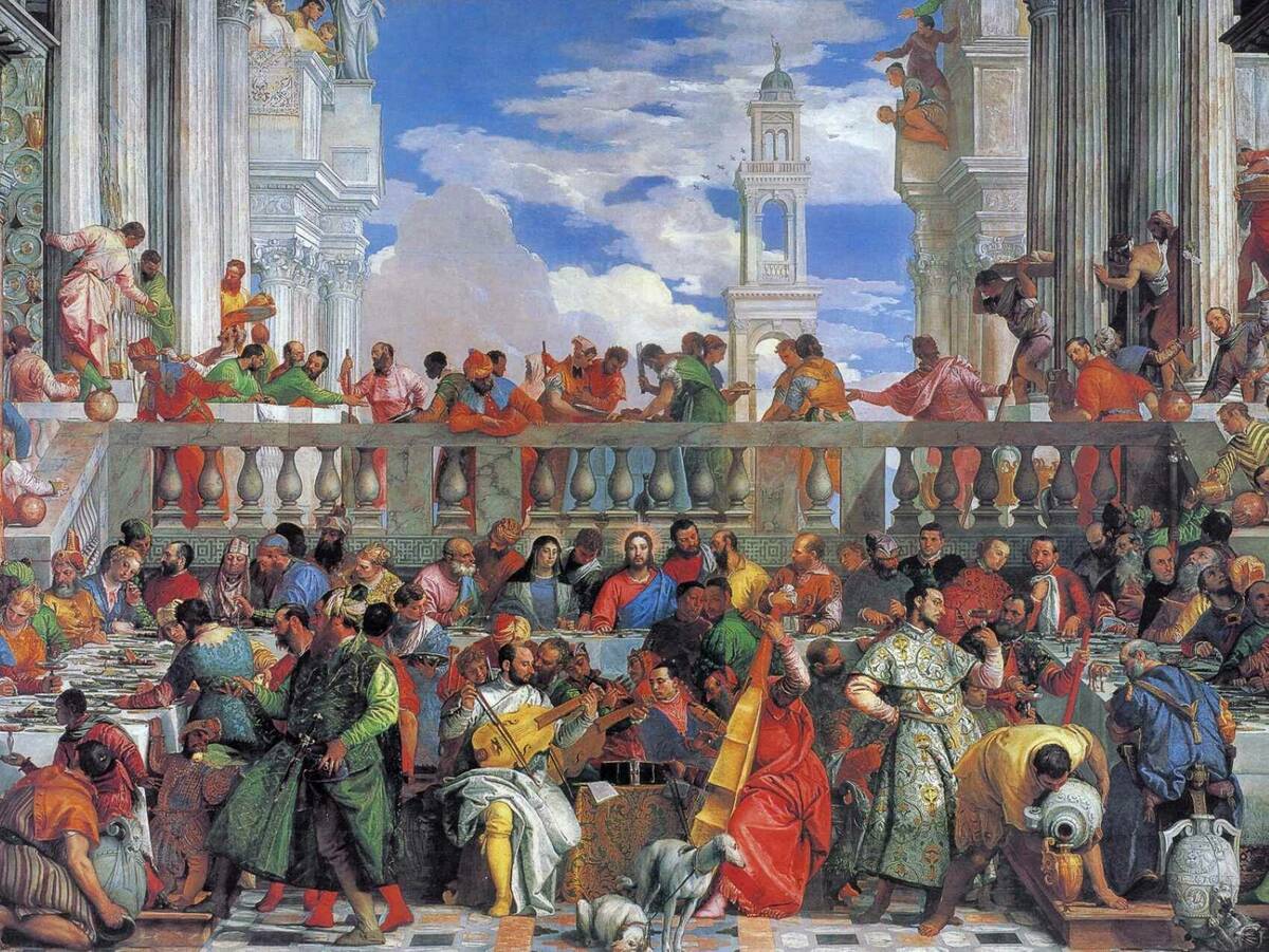 1700 Paolo Veronese The Wedding At Cana