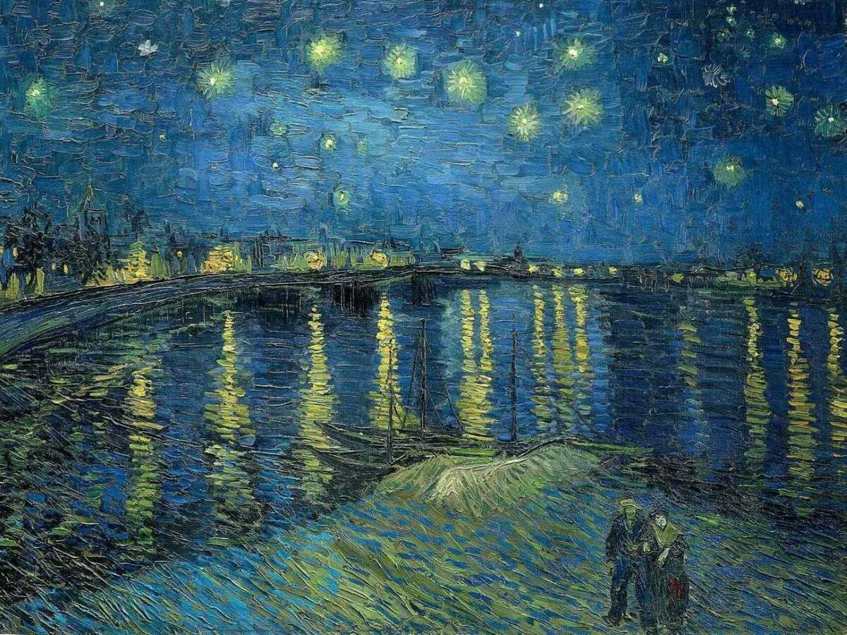 1700 Starry Night Over The Rhone