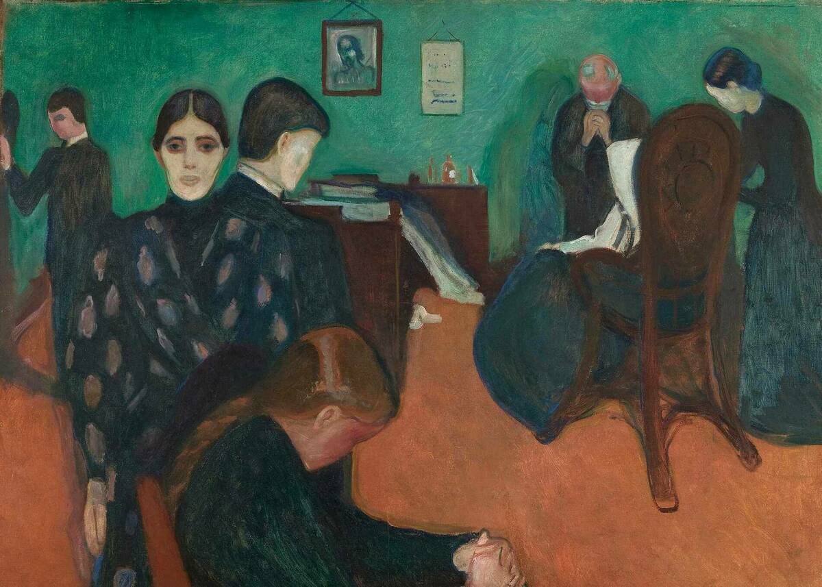 1900px Edvard Munch Death In The Sickroom Google Art Project