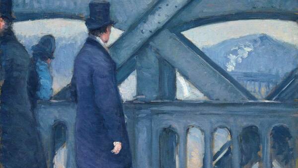 1900px Gustave Caillebotte Le Pont De Leurope Esquisse