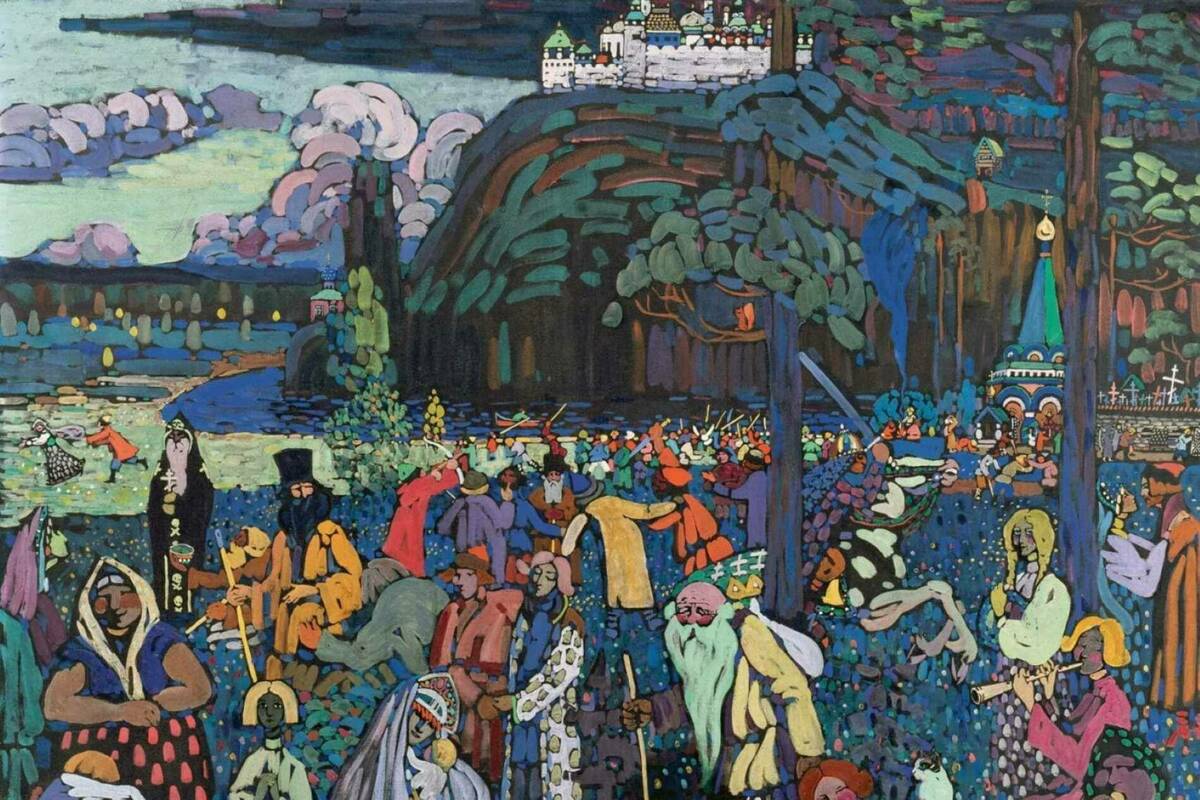1900 Colorful Life Kandinsky