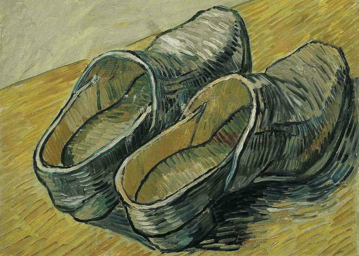 1800px Vincent Van Gogh A Pair Of Leather Clogs Google Art Project