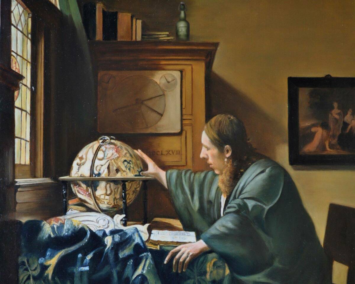 1900px Vermeer El Astr Nomo Museo Del Louvre 1688 Montage