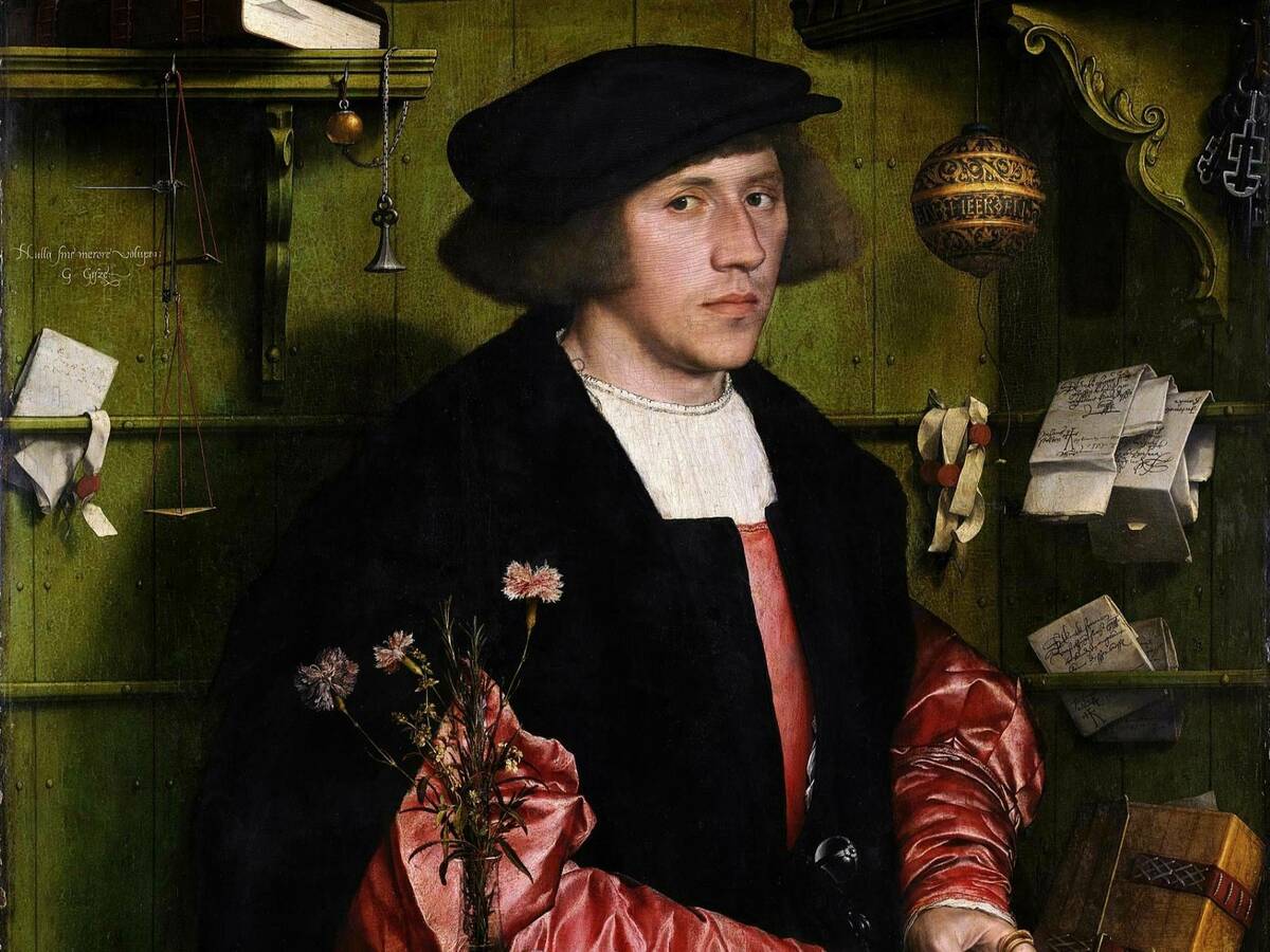 190px Der Kaufmann Georg Gisze Hans Holbein The Younger
